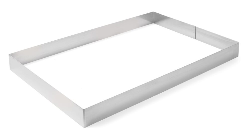 Stačiakampė konditerinė forma, HENDI, 585x385x(H)50mm