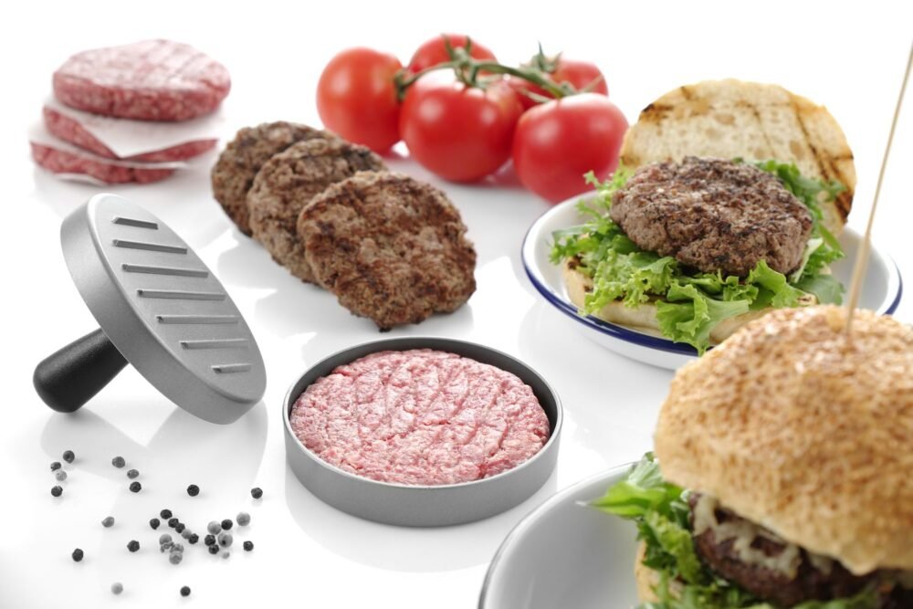 Rankinis mėsainių spaustuvas, HENDI, ⌀120x(H)80mm