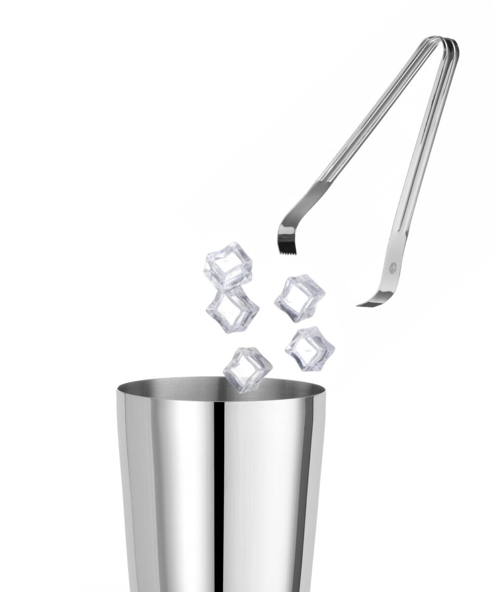 Žnyplės ledui, BarUp, Sidabro, (L)180mm