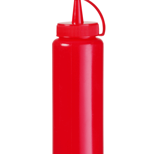 Šaltųjų padažų dalytuvai, HENDI, 0,7L, Raudona, ⌀70x(H)240mm