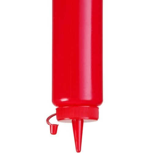 Šaltųjų padažų dalytuvai, HENDI, 0,2L, Raudona, ⌀50x(H)185mm