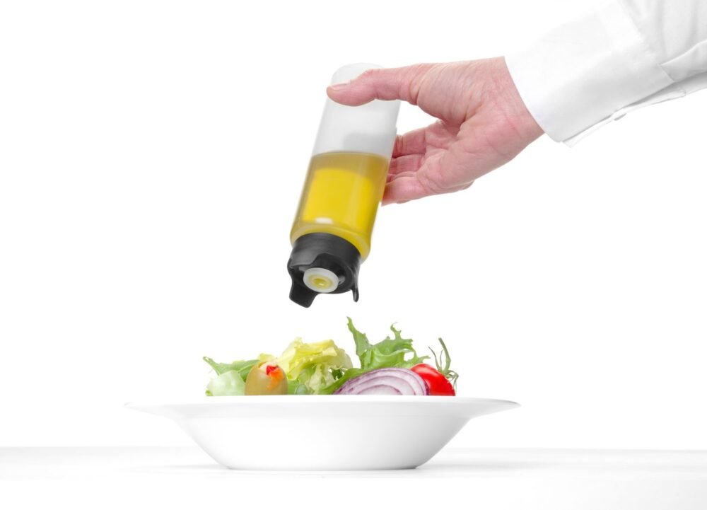 Nevarvantis padažo dozatorius, HENDI, designed by Robert Bronwasser, 0,23L, ⌀50x(H)160mm