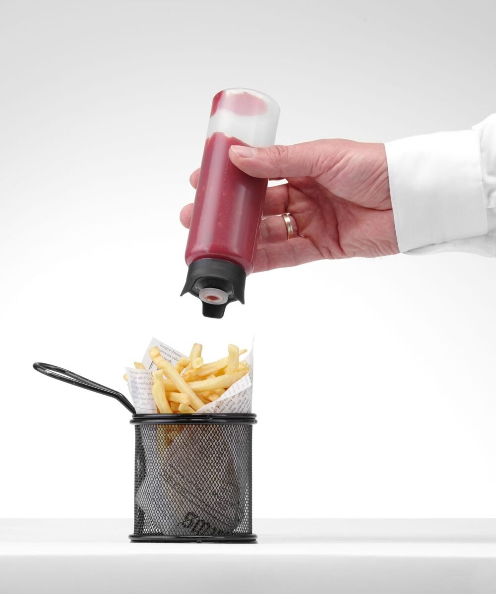 Nevarvantis padažo dozatorius, HENDI, designed by Robert Bronwasser, 0,23L, ⌀50x(H)160mm