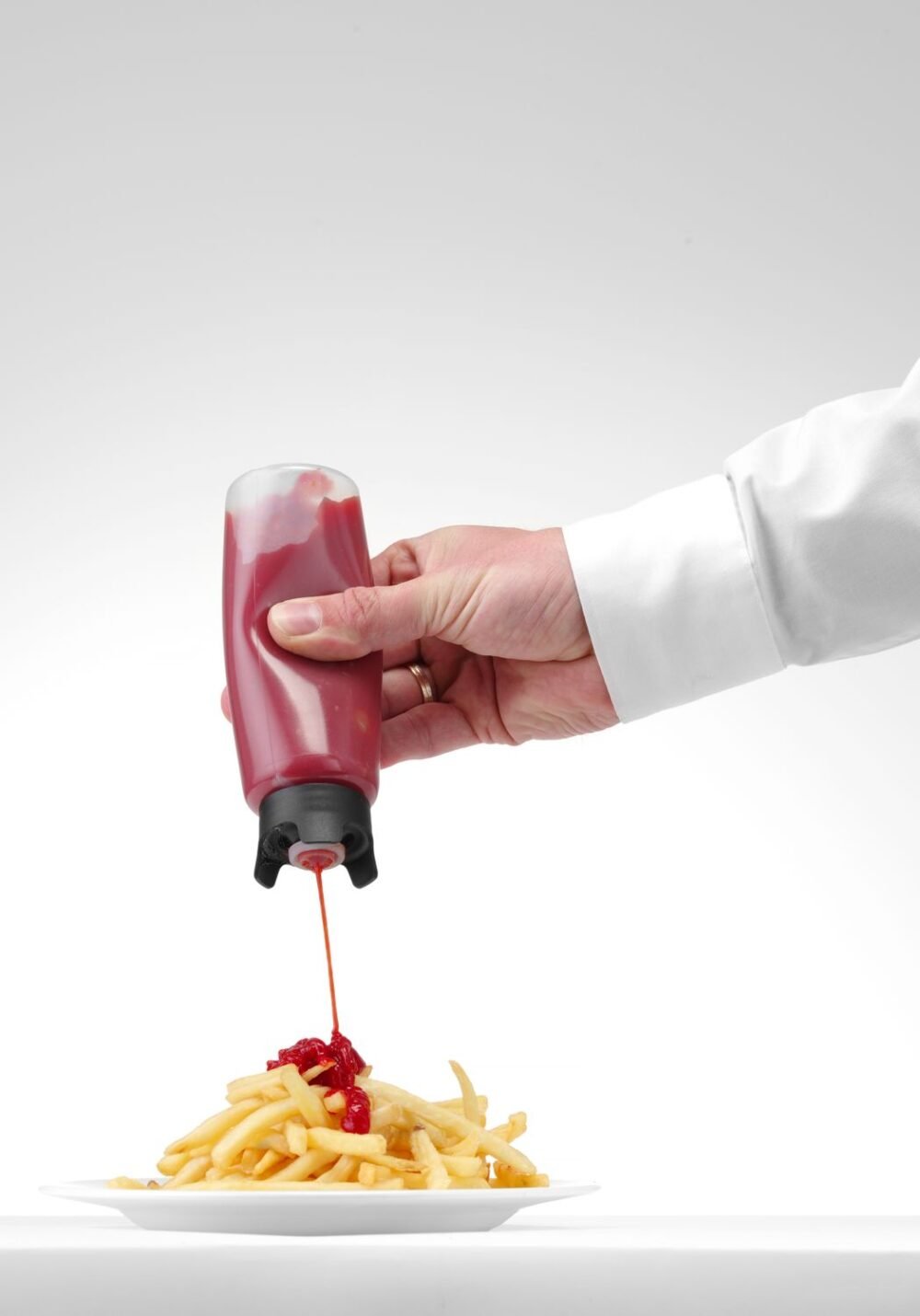 Nevarvantis padažo dozatorius, HENDI, designed by Robert Bronwasser, 0,23L, ⌀50x(H)160mm