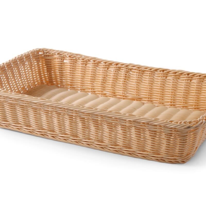 Stačiakampio formos duonos ir bandelių krepšelis GN 1/1, HENDI, 530x320x(H)90mm