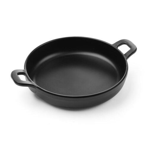 Miniatiūrinė apvali keptuvė Little Chef, HENDI, Juodas, 189x147x(H)37mm