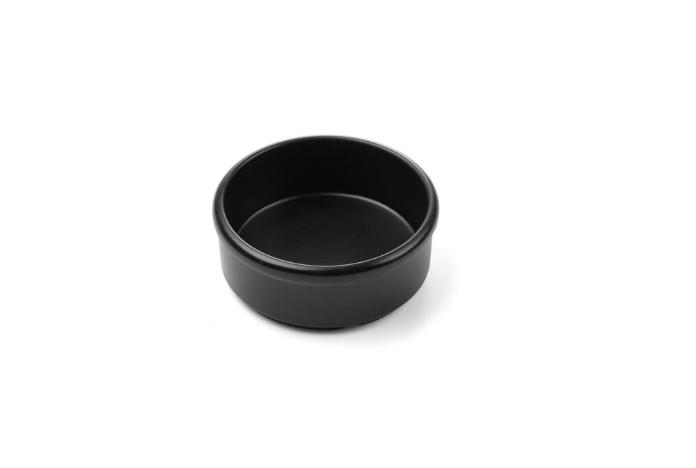 Dubenėlis sviestui ir padažui, HENDI, Juodas, 3 vnt., ⌀80x(H)30mm