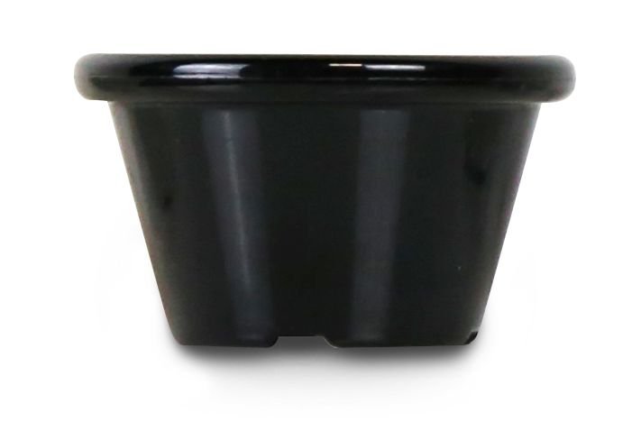 Porcijinis indelis, HENDI, 0,045L, Juodas, 12 vnt., ⌀60x(H)35mm