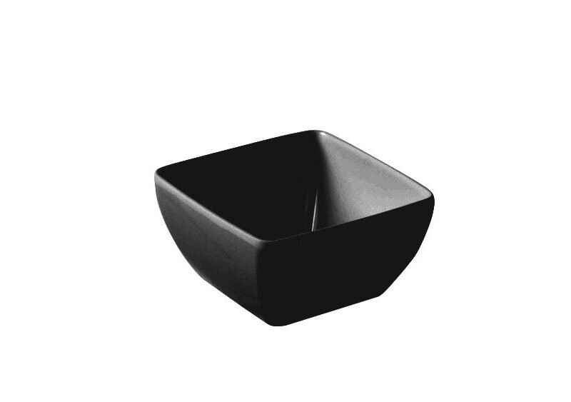 566206_2020 Kvadrato formos dubuo, HENDI, Juodas, 190x190x(H)90mm