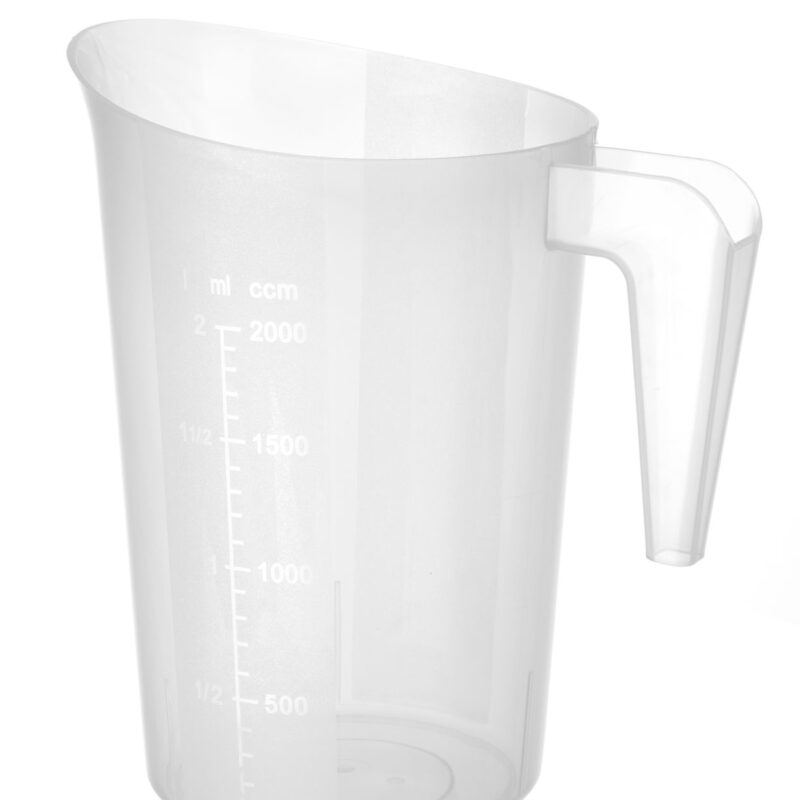 Matavimo indas iš polipropileno, dedamas vienas ant kito, HENDI, 2L, ⌀160x(H)205mm