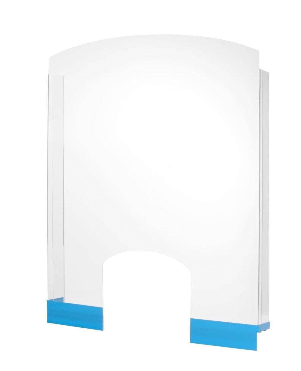 Organinio stiklo pertvara, HENDI, Permatomas, 850x700mm