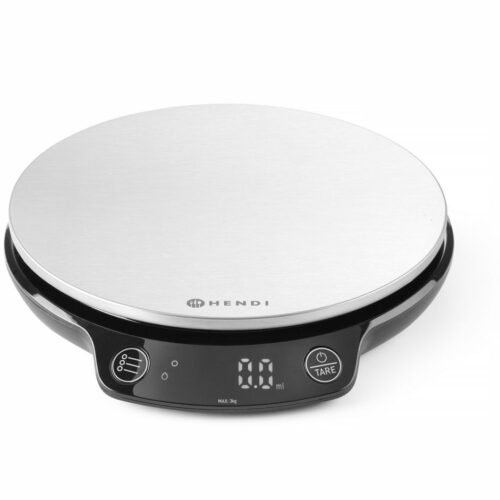 Virtuvės svarstyklės 3 kg, HENDI, 165x180x(H)31mm