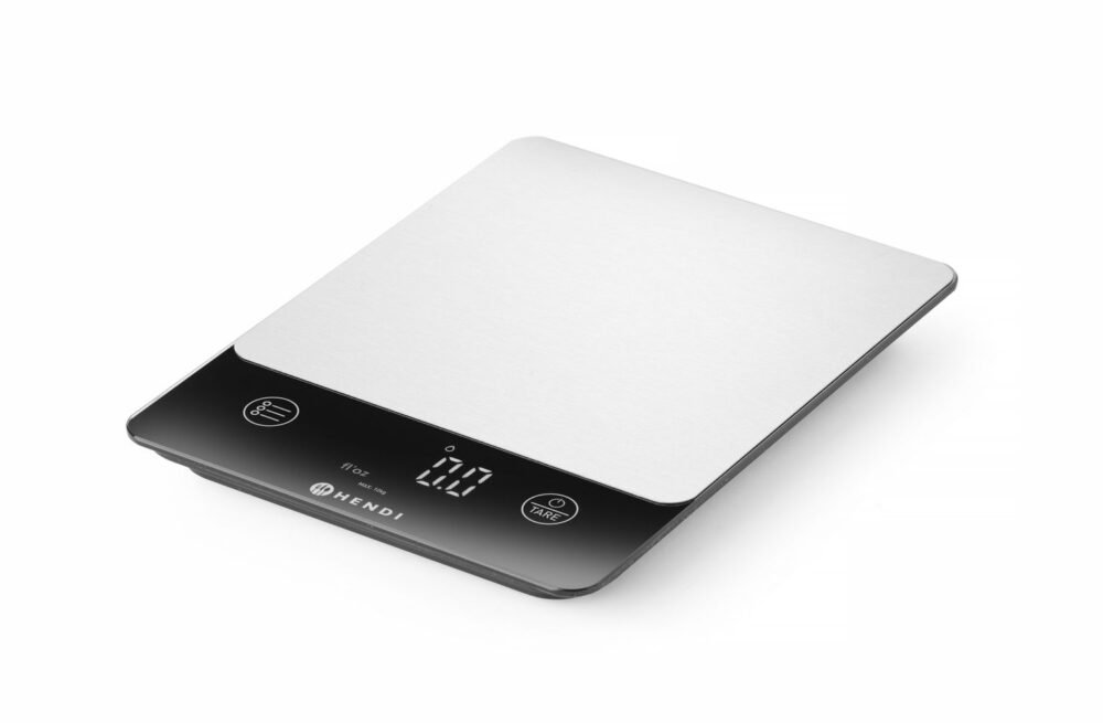 Virtuvės svarstyklės 10 kg, HENDI, 160x210x(H)19mm