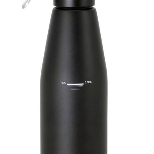 Grietinėlės plakiklis, HENDI, Kitchen Line, 0,95L, Juodas, ⌀95x(H)320mm