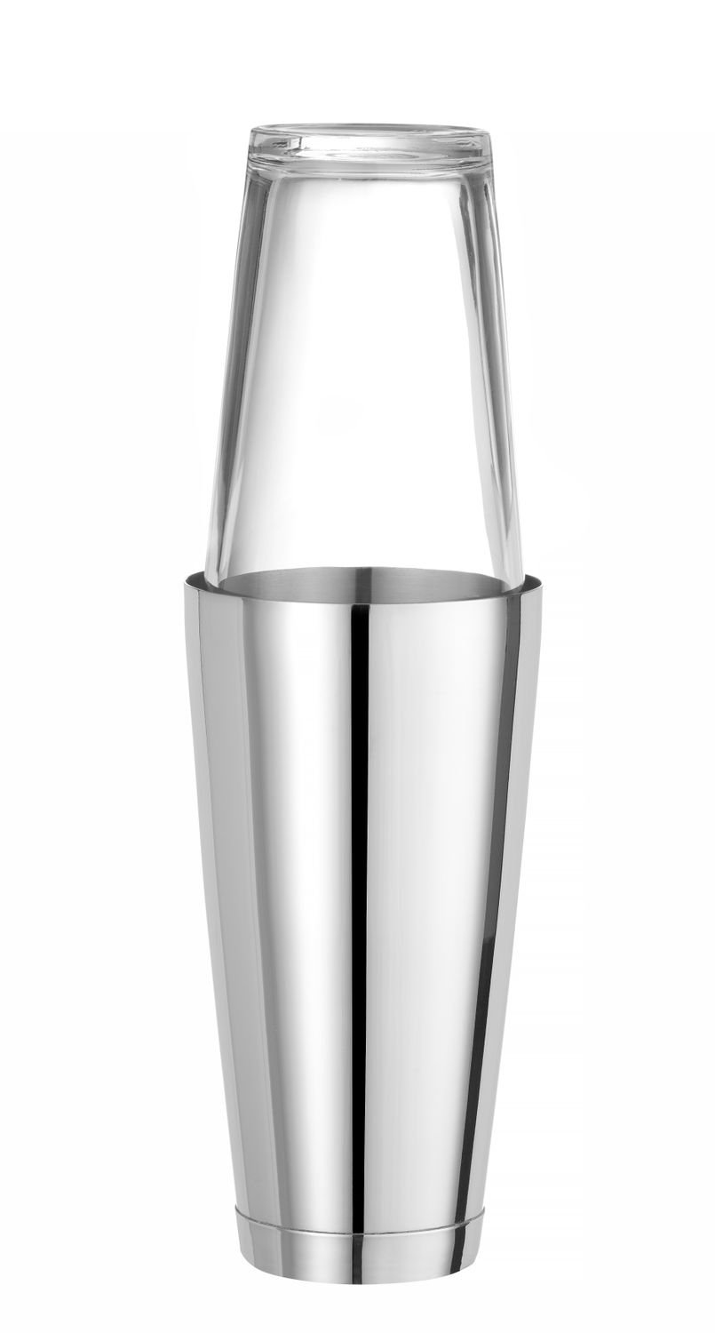Bostono kokteilių plaktuvė (šeikeris), BarUp, 0,8L, ⌀90x(H)175mm