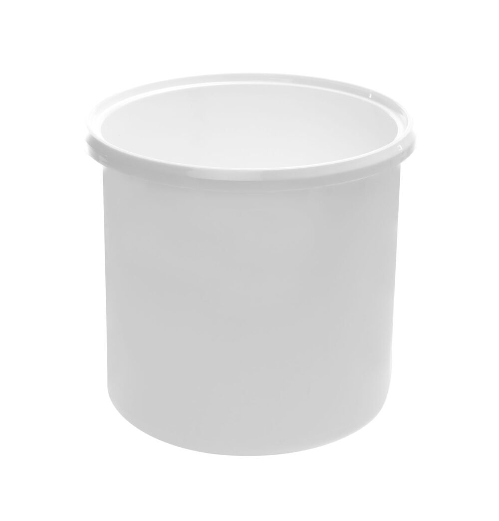 Ledo konteineris, BarUp, 5L, Balta, ⌀190x(H)200mm