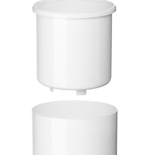 Ledo konteineris, BarUp, 5L, Balta, ⌀190x(H)200mm