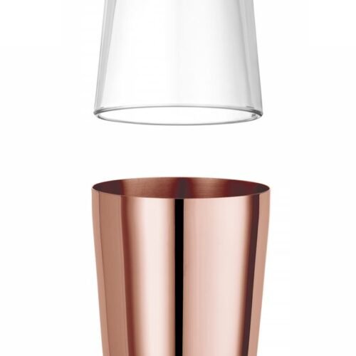 Bostono kokteilių plaktuvė (šeikeris), BarUp, 0,8L, Varis, ⌀90mm