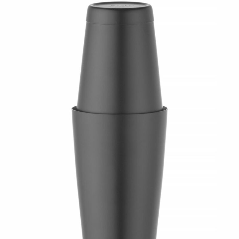 Bostono plaktuvė „Tin-on-Tin“, BarUp, 0,8L, Juodas, ⌀90mm