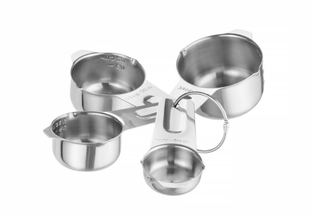 Matavimo indas – 4 vnt. rinkinys., HENDI, 135x80x(H)45mm