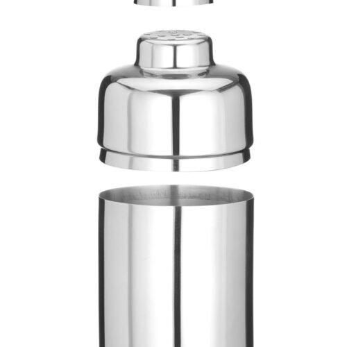 Plaktuvė kobleris, 3 dalių, BarUp, 0,5L, ⌀79x(H)199mm
