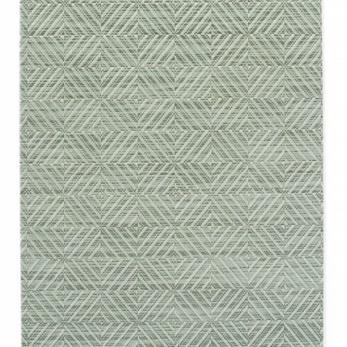 Stalo kilimėlis, geometrinis raštas – rinkinys, HENDI, Žalia, 6 vnt., 450x300mm