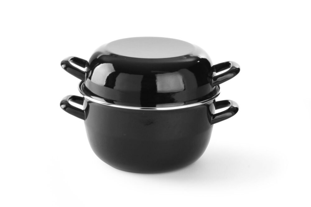 Midijų puodas su dangčiu, HENDI, 5,2L, ⌀260x(H)210mm