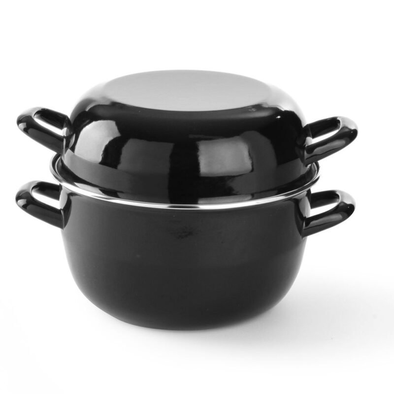 Midijų puodas su dangčiu, HENDI, 5,2L, ⌀260x(H)210mm