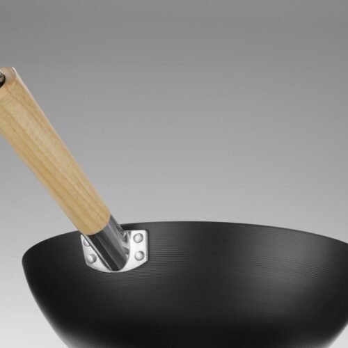 Wok keptuvė su medine rankena, HENDI, ⌀324x565mm