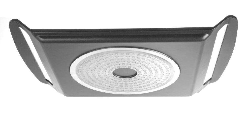 Padėklas Titanium Profesionalus indukcinėms viryklėms, su grioveliais, HENDI, 390x260x(H)35mm