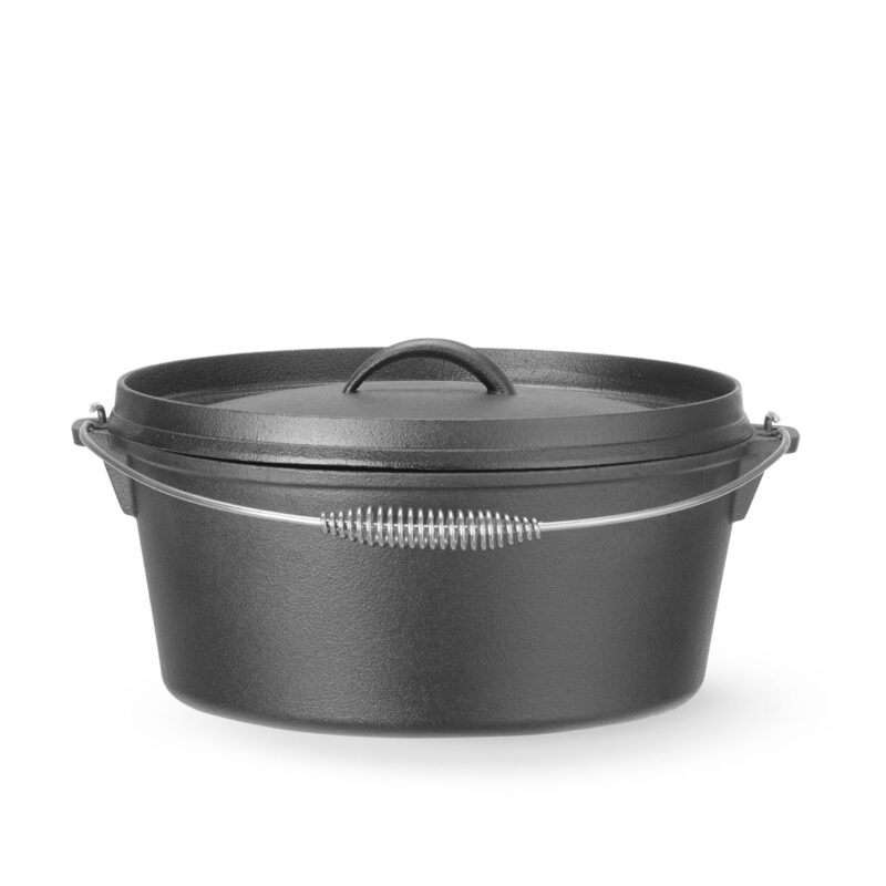 Ketaus puodas, HENDI, 7,2L, Juodas, ⌀310x(H)155mm