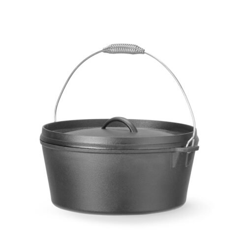 Ketaus puodas, HENDI, 7,2L, Juodas, ⌀310x(H)155mm