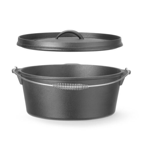 Ketaus puodas, HENDI, 7,2L, Juodas, ⌀310x(H)155mm