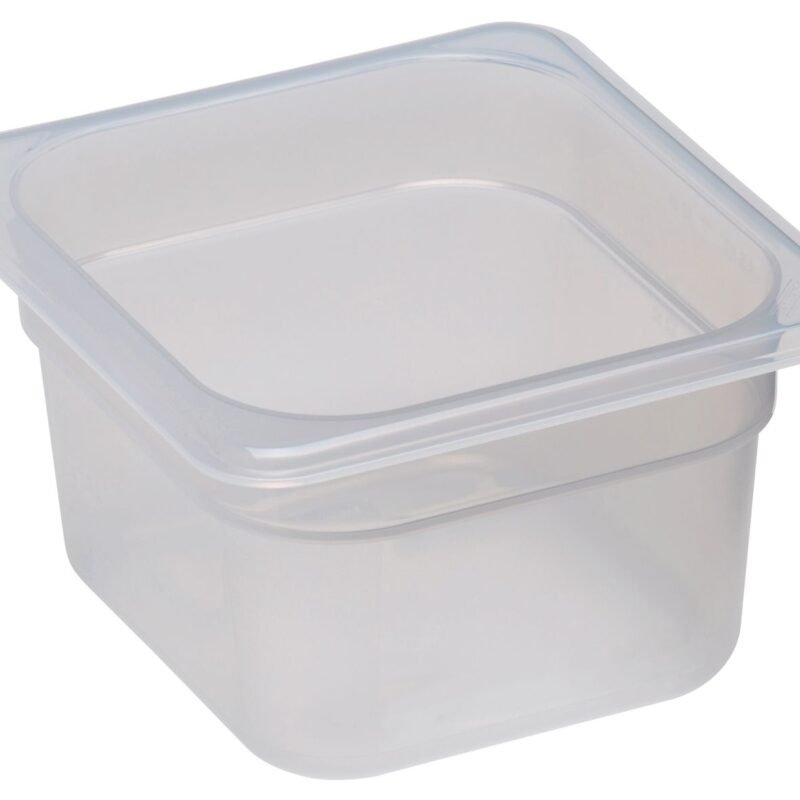 Konteineris GN 1/6 iš skaidraus polipropileno, Cambro, GN 1/6, 1,5L, Permatomas, 162x176x(H)100mm