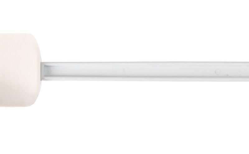 Šaukštelio formos tešlos gremžtukas, HENDI, Kitchen Line, Balta, 408x75mm