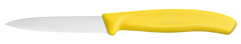 Dantytas daržovių peilis, Victorinox, Geltonas, (L)190mm