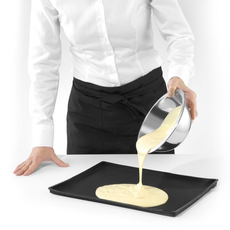 Nepridegantis silikoninis kepimo kilimėlis, HENDI, Juodas, 300x400mm