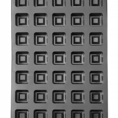 Silikono forma SQUARE, 570x375x(H)25mm, Kvadratinis