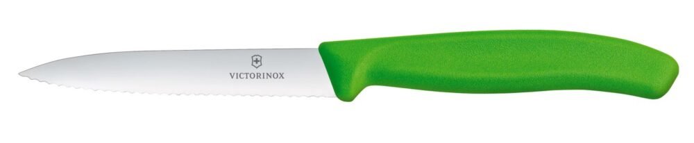 Dantytas daržovių peilis, Victorinox, Žalia, (L)212mm