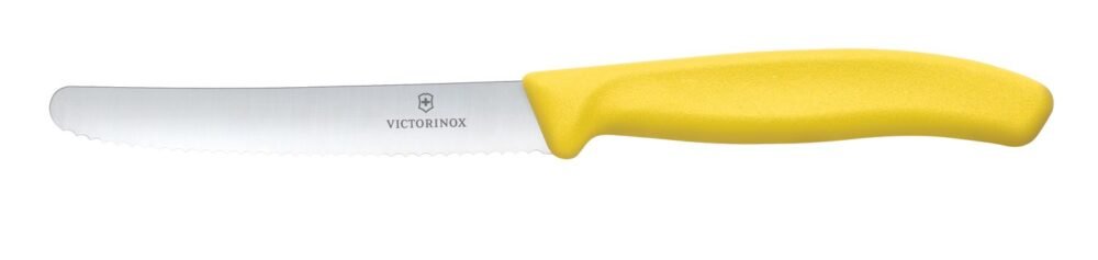 Pomidorų peilis, Victorinox, Geltonas, (L)219mm