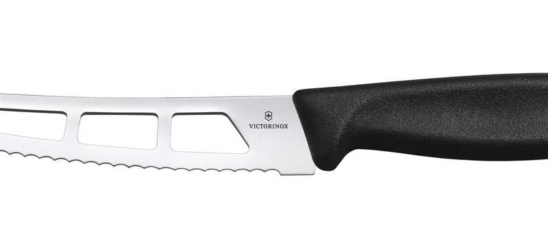 Sviesto ir sūrio peilis, Victorinox, Juodas, (L)251mm