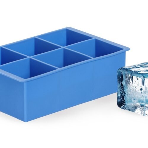 XL dydžio ledo kubelių forma, BarUp, Mėlynas, 170x110x(H)52mm