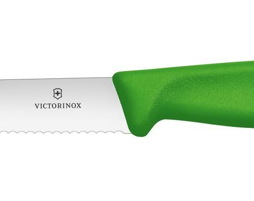Kepsnių ir picos peilis, Victorinox, Žalia, (L)232mm
