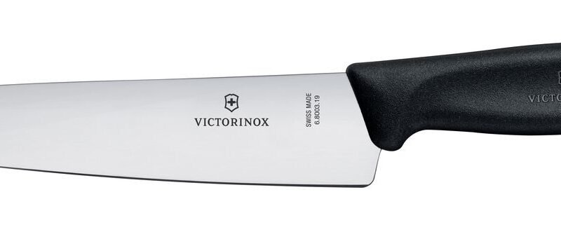 Pjaustymo peilis, Victorinox, Juodas, (L)318mm