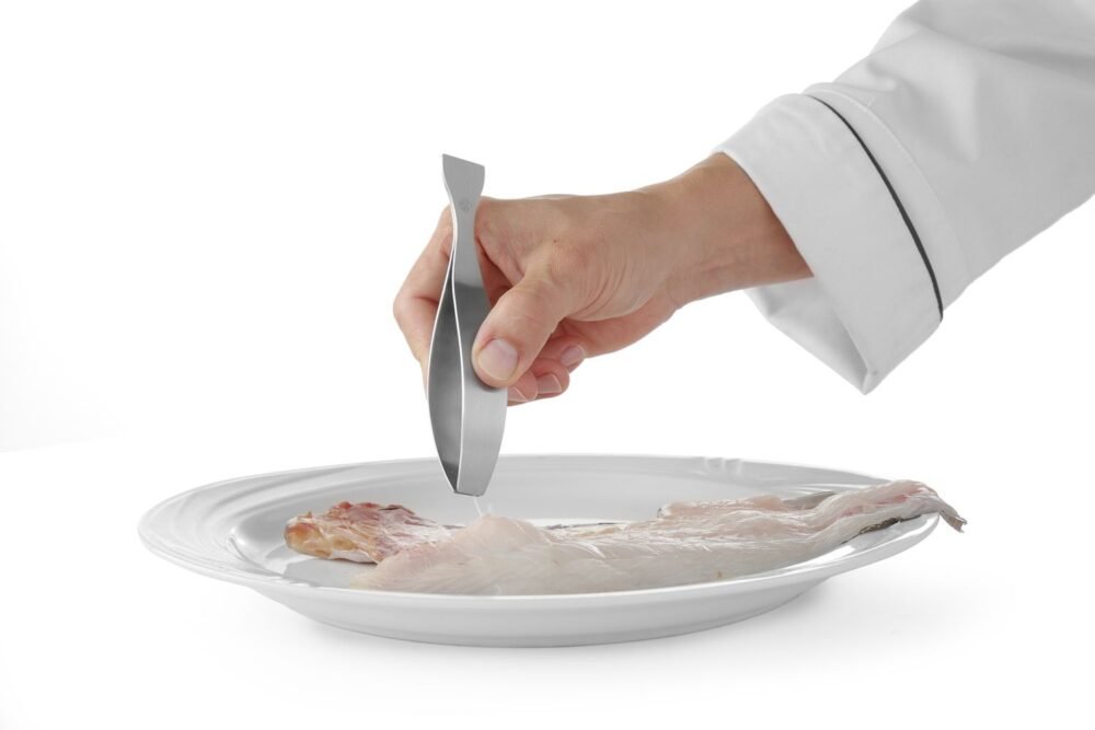 Pincetas kaulams šalinti, HENDI, (L)130mm