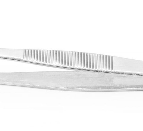 Pincetas suapvalintais galais, HENDI, (L)145mm