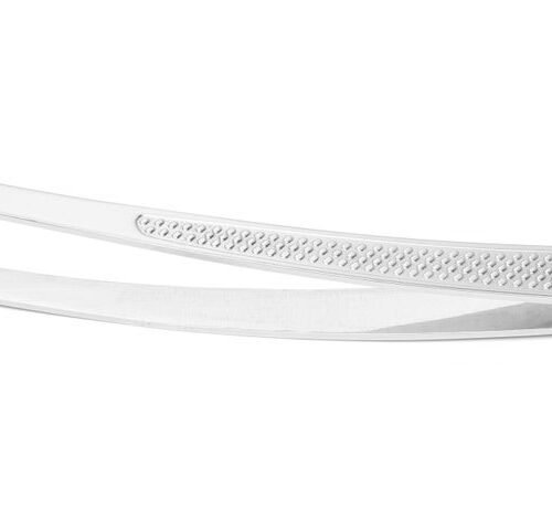 Lenktas pincetas su profiliuota rankena, HENDI, (L)240mm