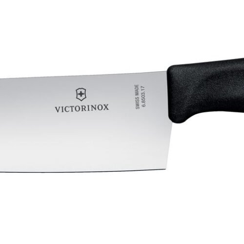 Santoku peilis „Granton“ kraštu, Victorinox, Juodas, (L)298mm