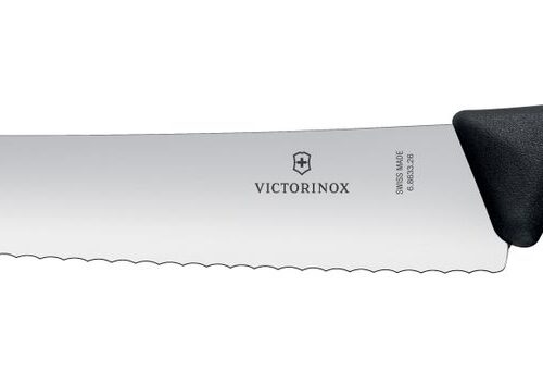 Tortų peilis, Victorinox, Juodas, (L)390mm