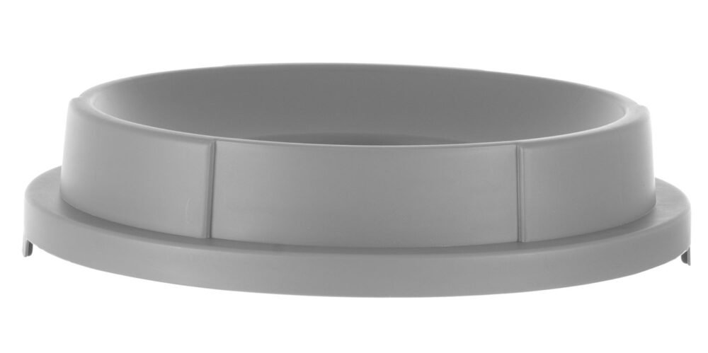 Dangtis su skylėmis konteineriui 120l, AmerBox, Šviesiai pilkas, ⌀570x(H)135mm